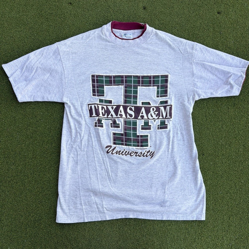 Vintage 90's Men's Texas A&M University Double Layer Shirt Size Large